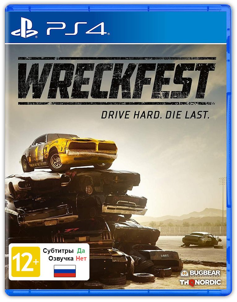 Игра Wreckfest (PlayStation 4, Русские субтитры)