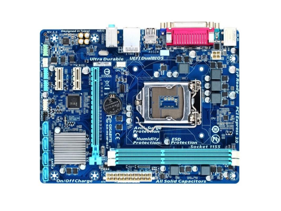 Azerty lga1155. Gigabyte h61m-ds2. Материнская плата Gigabyte Socket 1155. Ga-h61m-ds2 Rev 4.0. Intel h61 lga1155 ddr3.