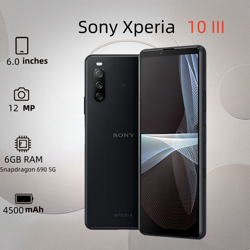 SonyСмартфонXperia10IIICN6/128ГБ,черный