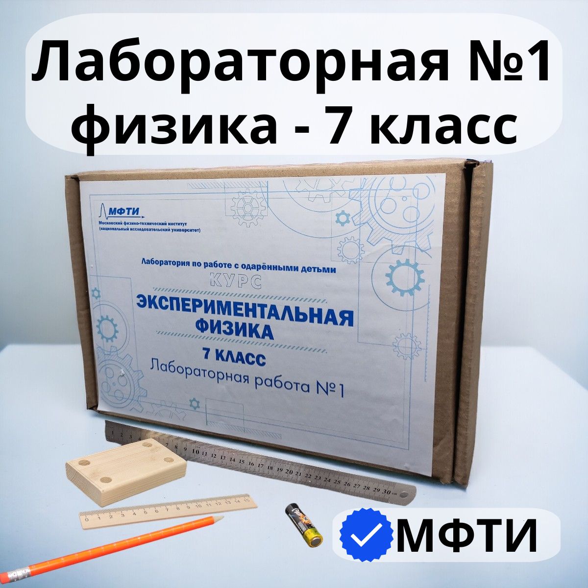 Набор для опытов по экспериментальной физике Лабораторная работа N1 -  купить с доставкой по выгодным ценам в интернет-магазине OZON (1070507629)