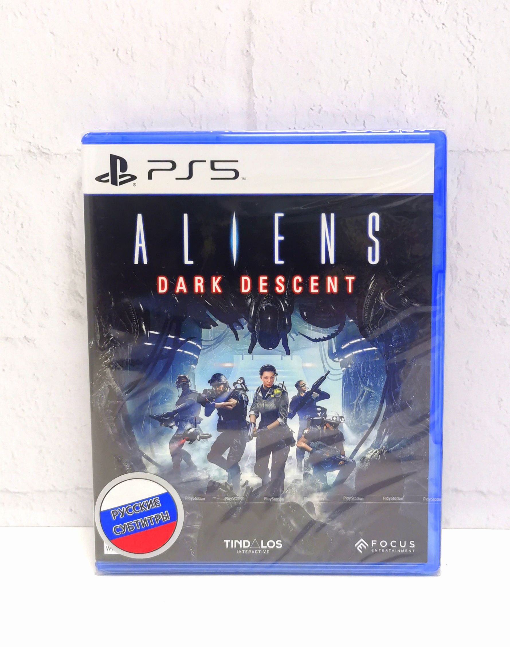 Aliens Dark Descent Русские субтитры Видеоигра на диске PS5