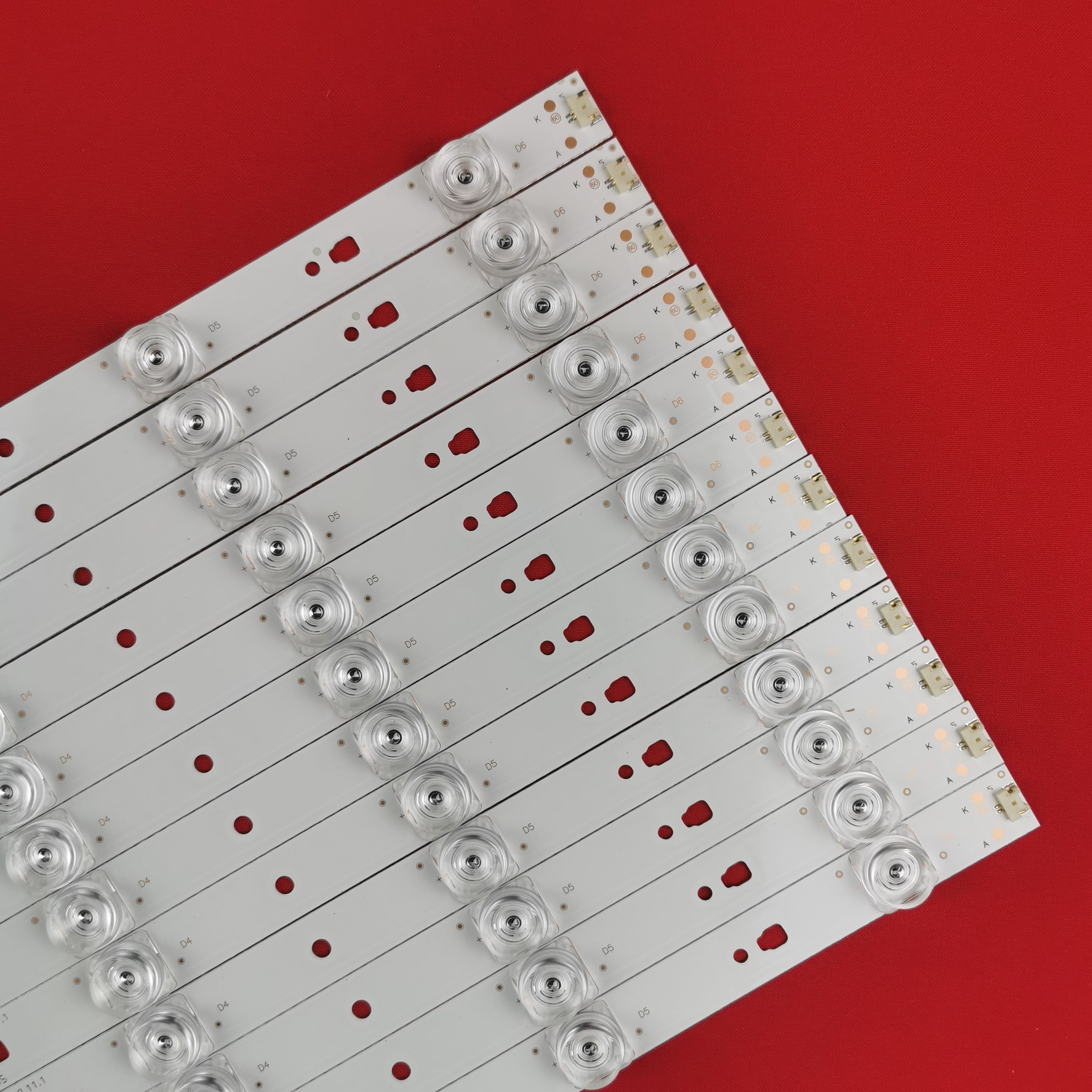 LED подсветка LED49D6-03 для ТВ BBK 50LEX-5039, 50LEX-5027, JVC LT-50C550, 50M645 LT-50M650 JTC DVB-75003