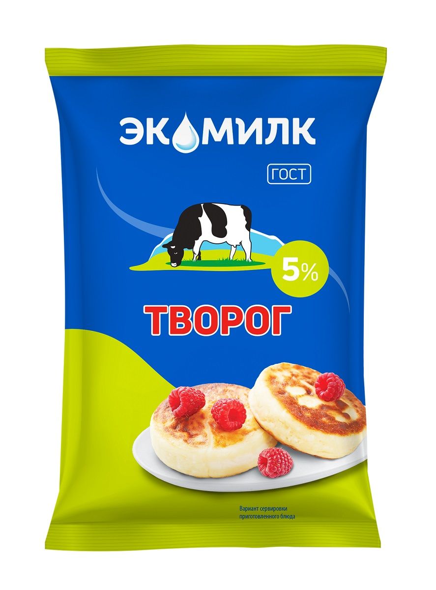 Творог Экомилк 5 %, 180 г