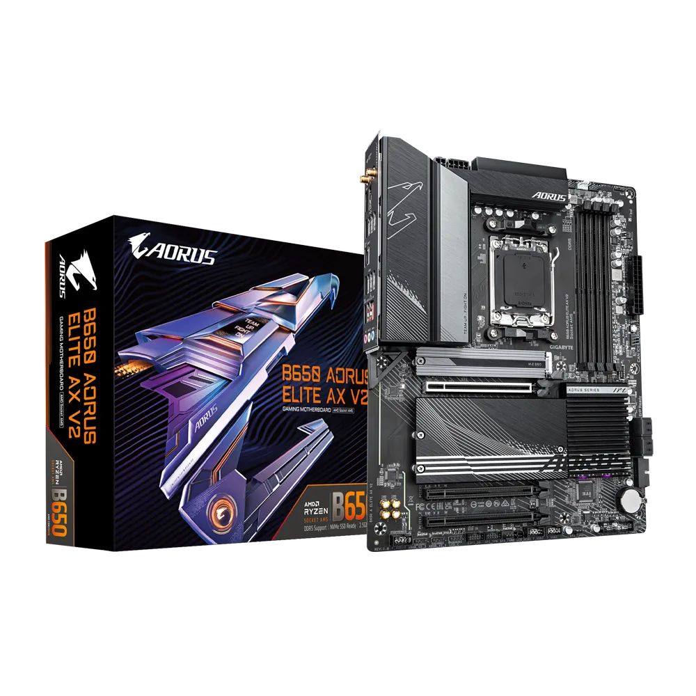 GigabyteМатеринскаяплатаМатеринскаяплатаGigabyteB650AORUSELITEAXV2