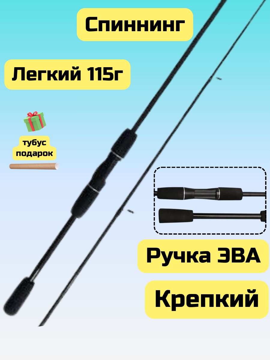 Спиннинг для рыбалки штекерный lightweight 180