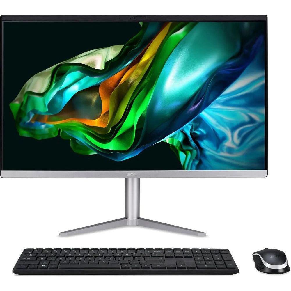 Acer23.8"МоноблокAspireC24-1300(AMDRyzen57520U,RAM8ГБ,SSD512ГБ,AMDRadeonGraphics,БезОС),DQ.BL0CD.00A,черный,Русскаяраскладка