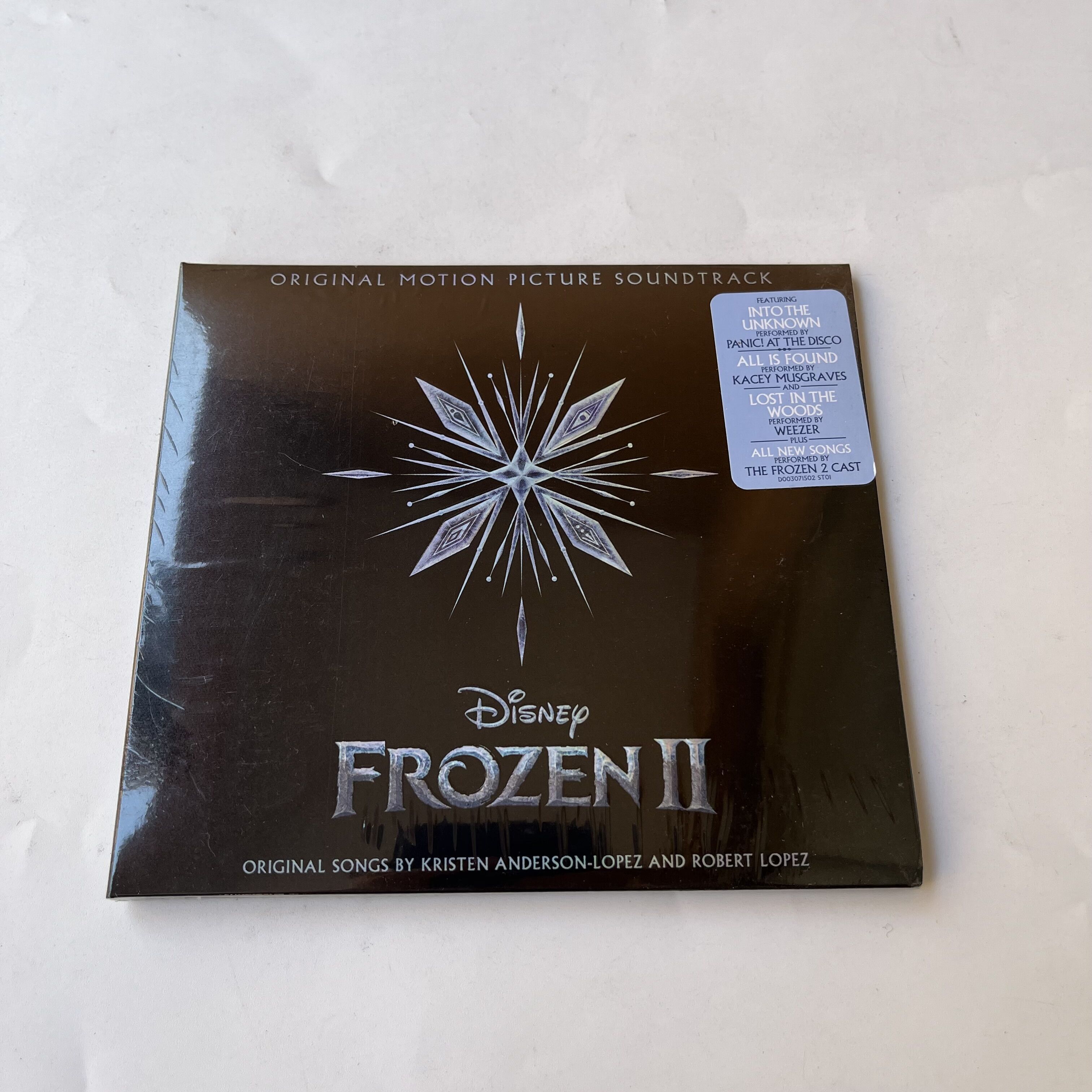 Frozen 2 Original Motion Picture Soundtrack CD настоящий Герметичная упаковка совершенно новый