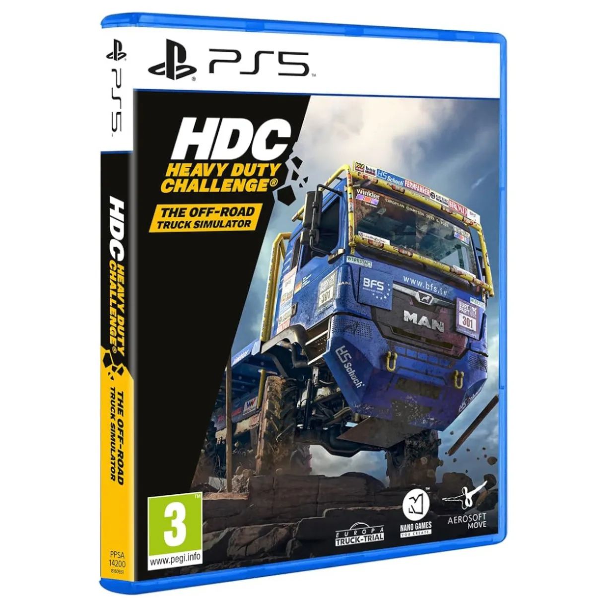 Игра Heavy Duty Challenge Off-road Truck Simulator ( HDC ) PS5 (PlayStation 5, Русские субтитры)