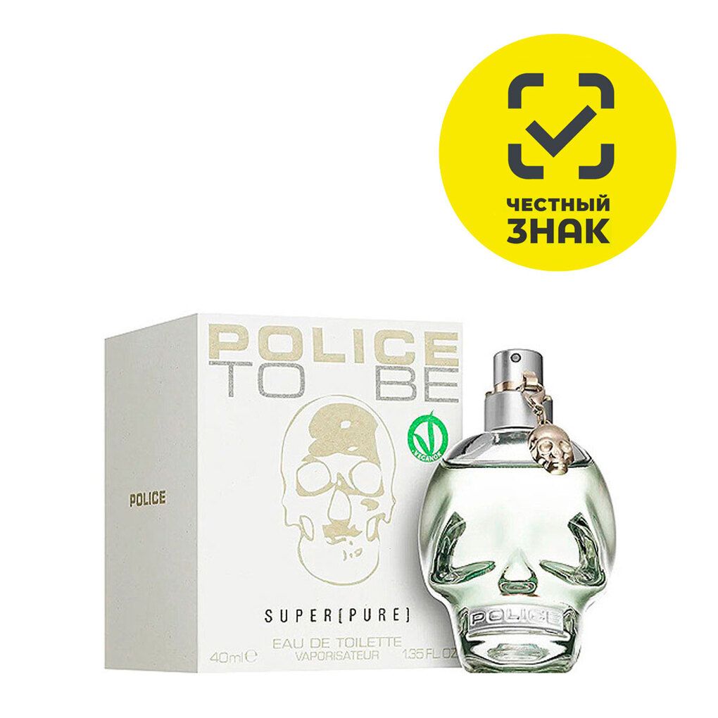 Police To Be Super (Pure) Man edt Туалетная вода 40 купить на