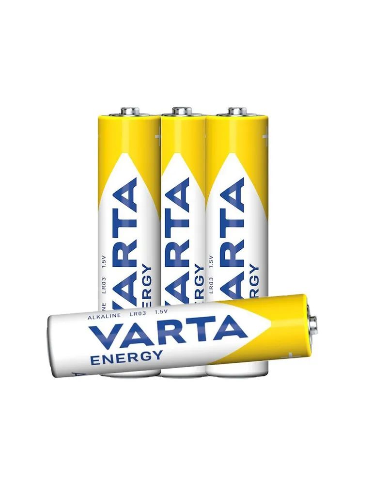 БатарейкащелочнаяVARTAEnergyLR03AAA(4шт)4103229414