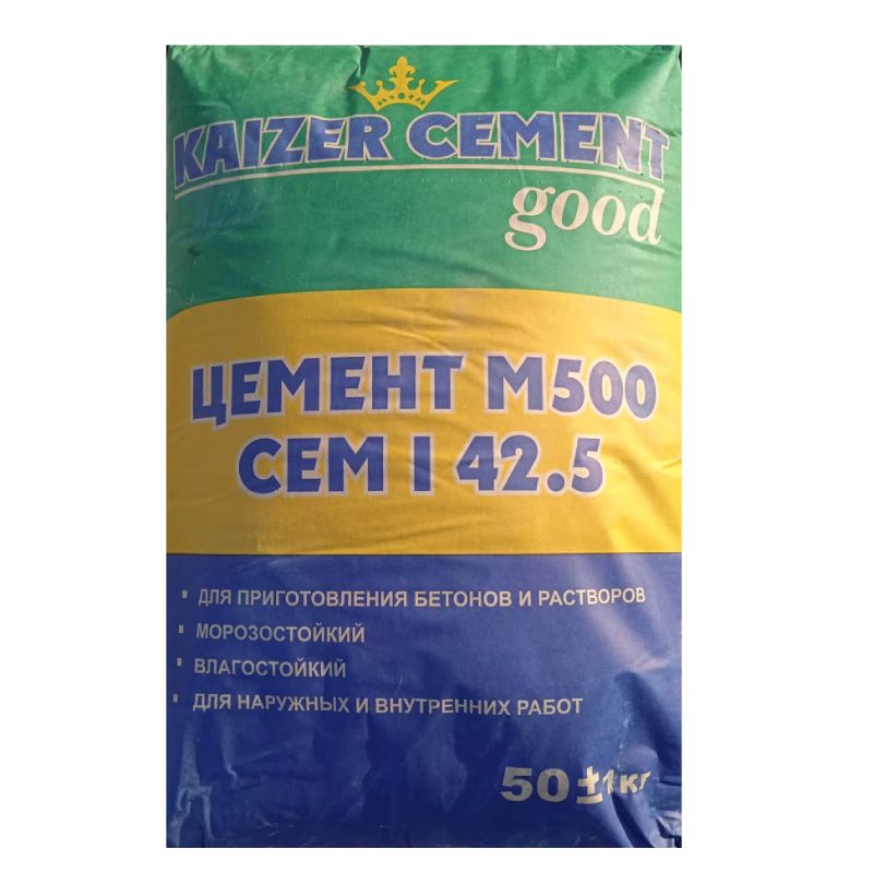 Цемент Kaizer Cement М-500 50 кг, 2 упаковки