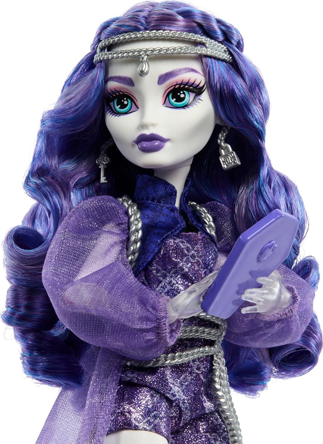 MonsterHighSpectraVondergeistDollG3withPetFerretRhuen-КуклаМонстрХайСпектраВондергейстспитомцем(перевыпуск2024)