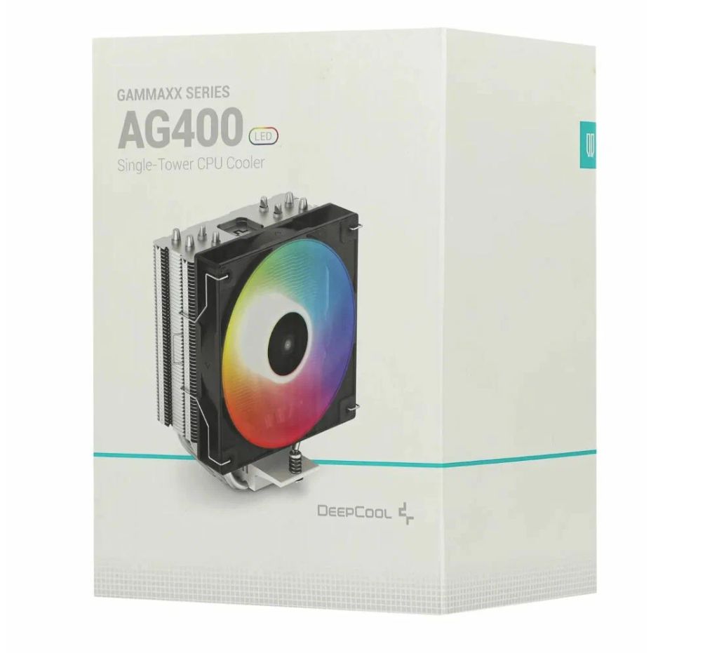 Кулер для процессора DeepCool AG400 LED, 120мм, Ret