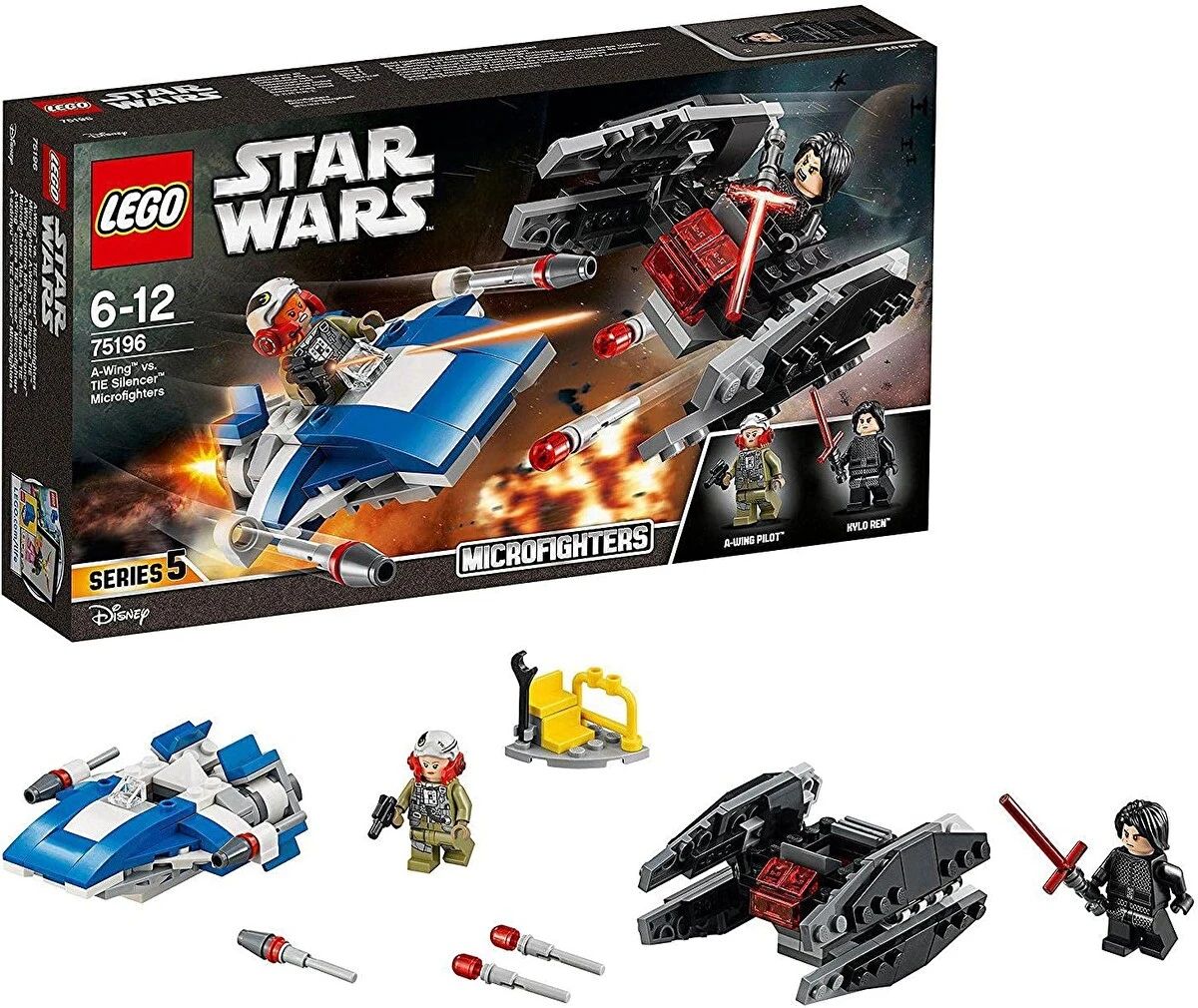LEGO Tie Silencer A Wing 75196 OZON 1653475686