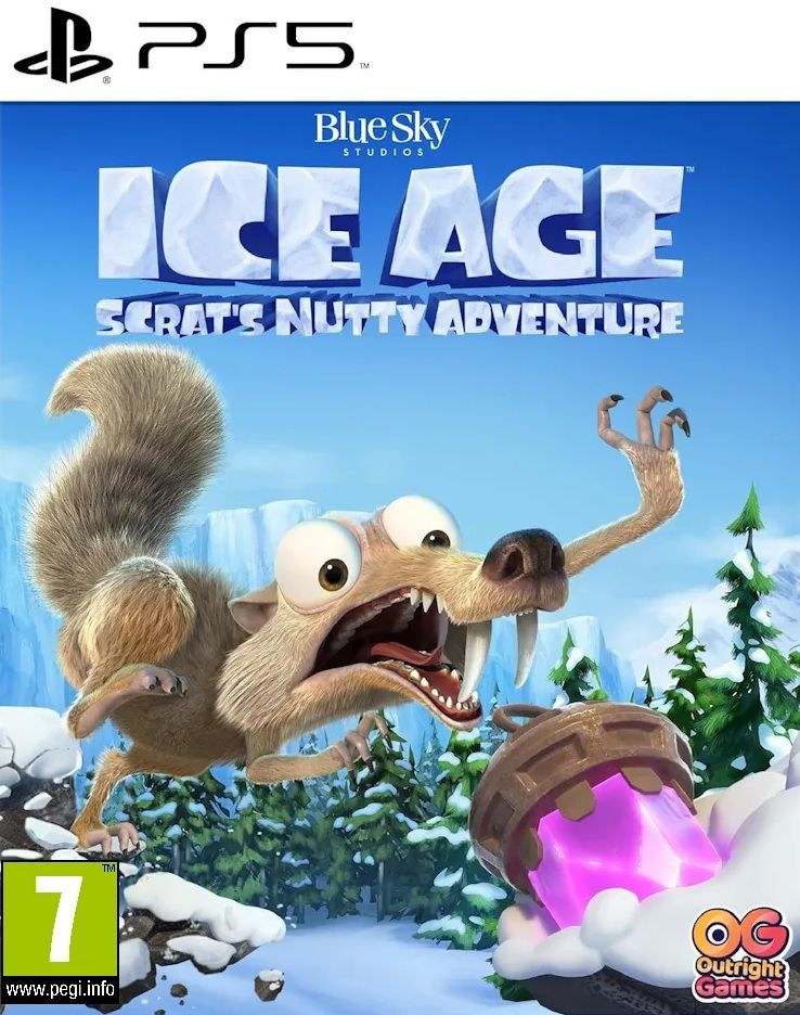 Игра Ледниковый период: Сумасшедшее приключение Скрэта (Ice Age: Scrat's Nutty Adventure) (PlayStation 5, Английская версия)