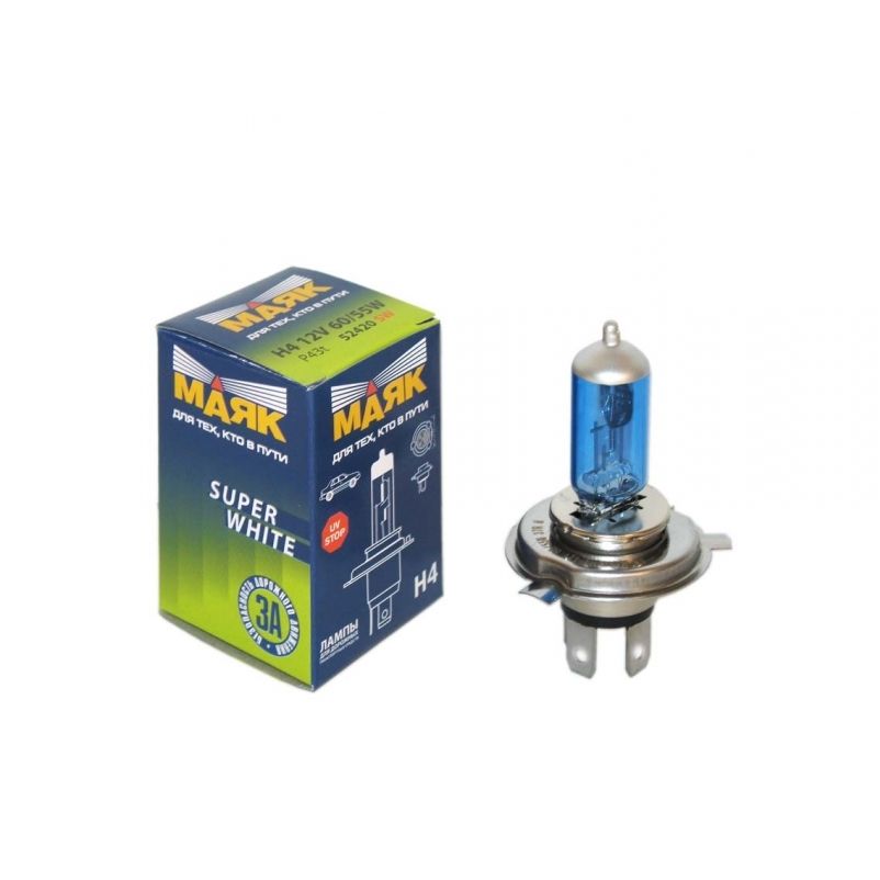 Лампа h4 12v 60/55w маяк 52425. Маяк h4 12v 100/90w. Лампочка h4 12v 60/55w маяк синяя. Автолампа 12v 60/55w h4 маяк 52420. Н4 60/55w.