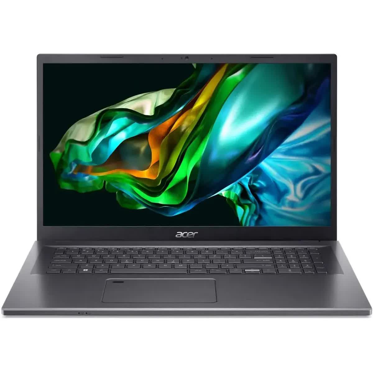 AcerAspire5A517-58GM-505UНоутбук17.3",IntelCorei5-1335U,RAM16ГБ,SSD512ГБ,NVIDIAGeForceRTX2050(4Гб),Безсистемы,(NX.KJLCD.006),серый,Русскаяраскладка