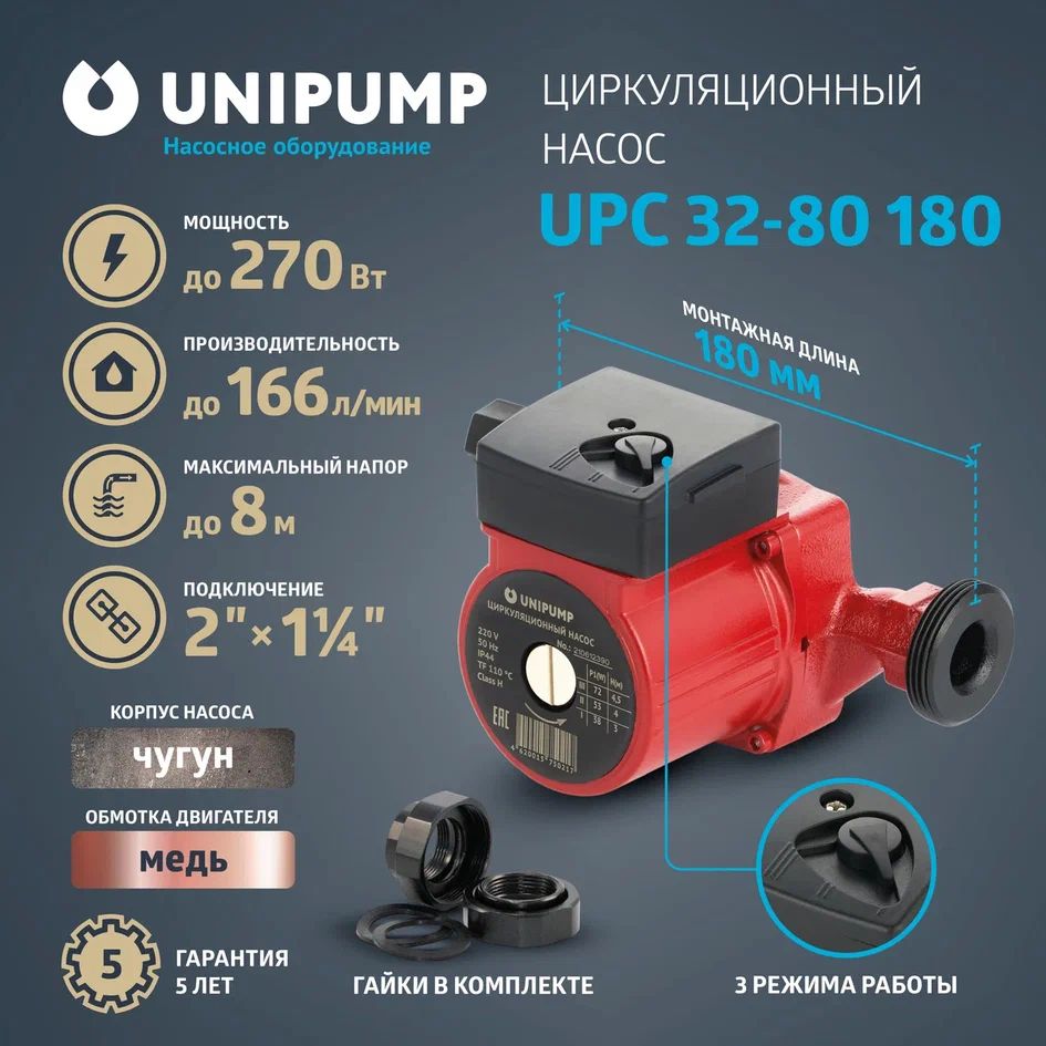 Unipump Upc 25 60 180 Купить