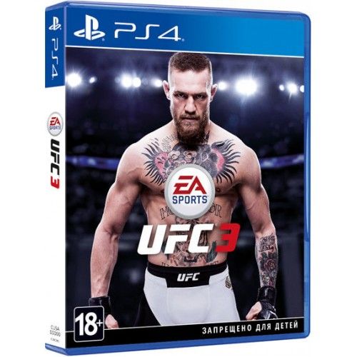 Игра UFC 3 (PlayStation 4, Русские субтитры)