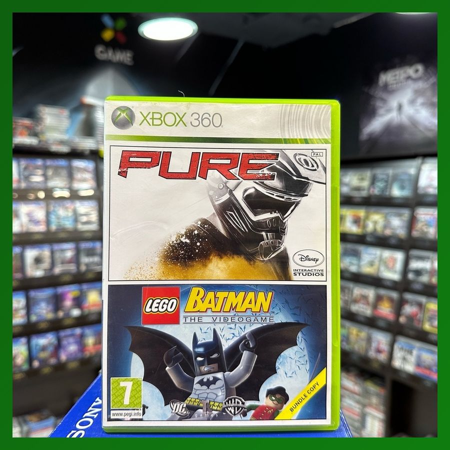 Игра Pure + LEGO Batman (Xbox 360) (Box)