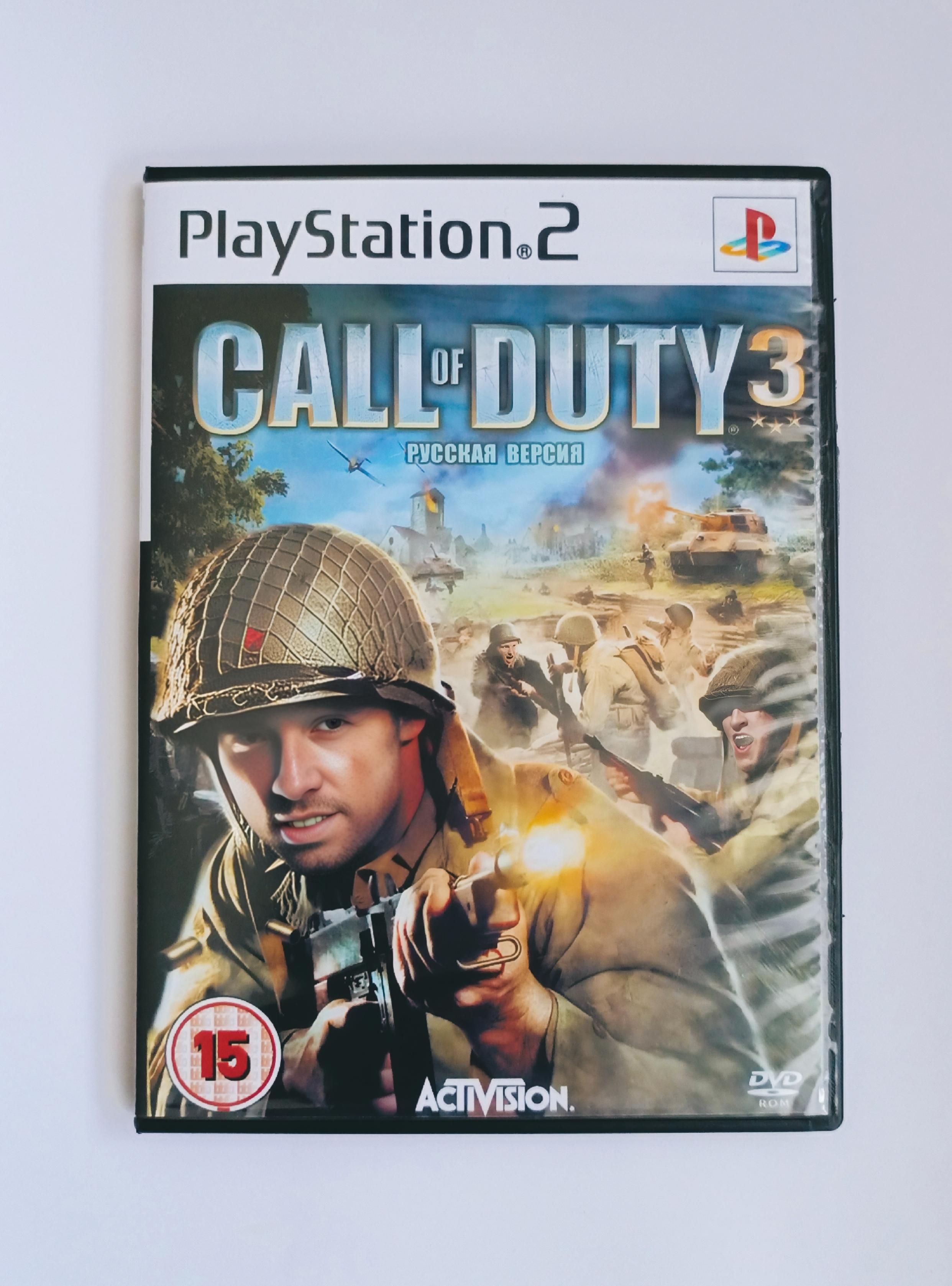 Игра Call Of Duty 3 для PS2