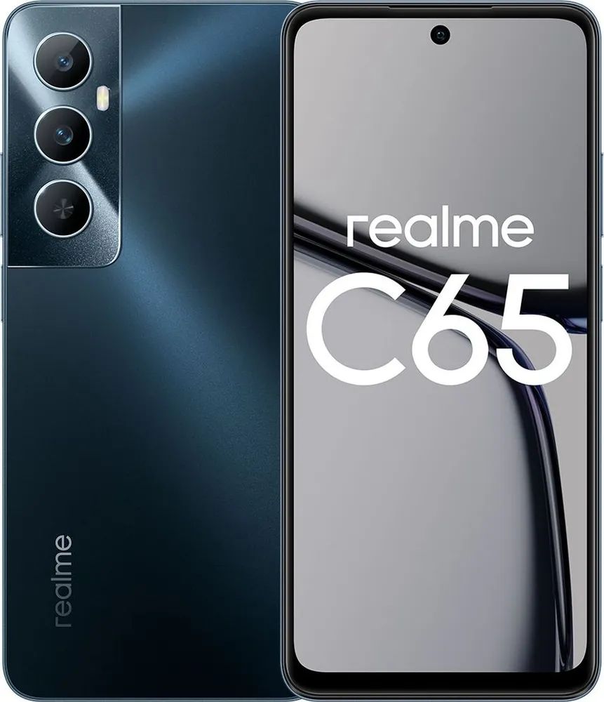 realmeСмартфонC65Global6/128ГБ,черный