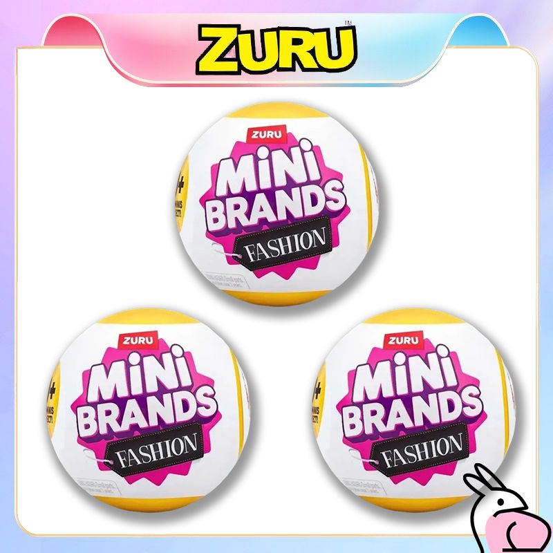 3шт.ИгрушкаZuru5surpriseMinibrandsFashion3серияШар-сюрприз