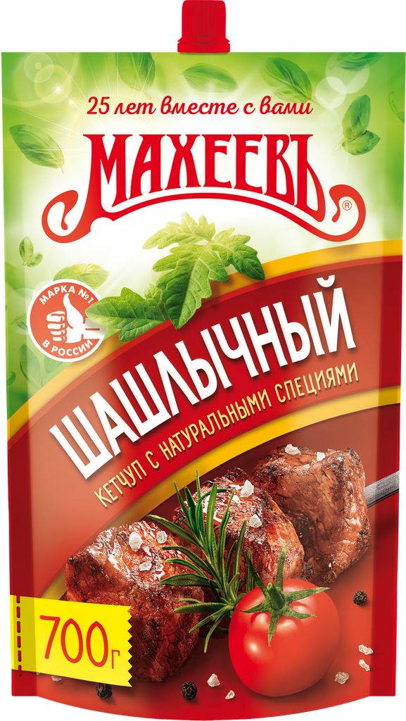 Кетчуп МАХЕЕВЪ Шашлычный, 700г