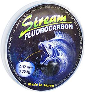 Леска Stream fluorocarbon 25 м 0,15