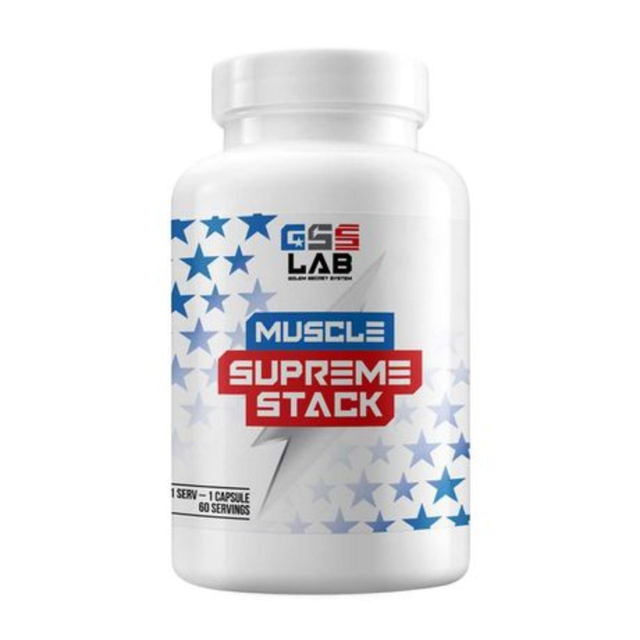 Анаболический комплекс, Muscle Supreme Stack, GSS Lab, 60 caps