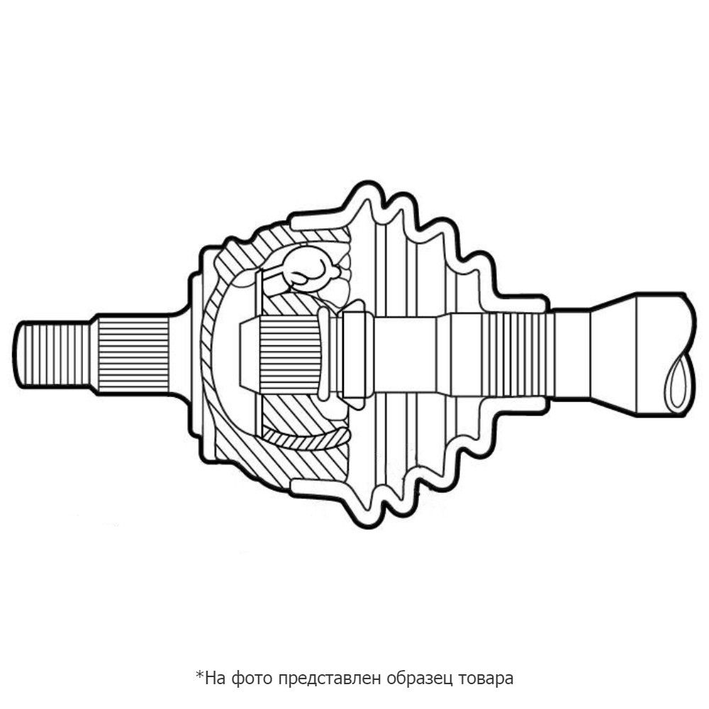 ШРУС внутренний правый к-кт! 4303005100 Toyota Avensis 1.6/1.8/2.0 00-03 STELLOX 160 1074-SX, oem 4304005080