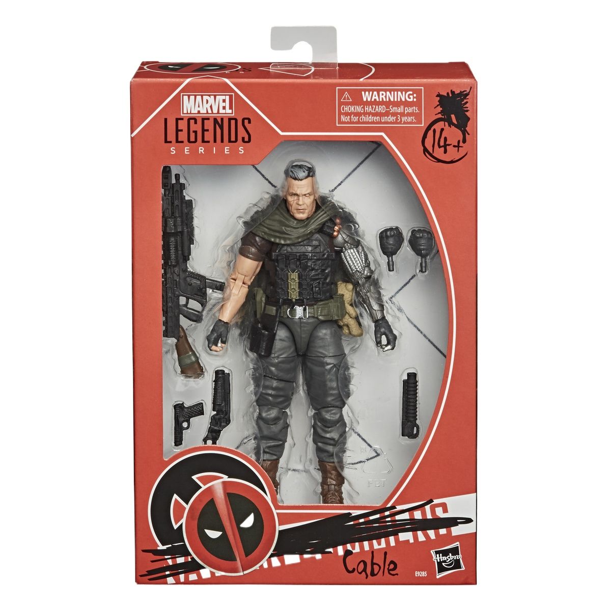 Hasbro Marvel Legends Series Action Figures Cable 16cm OZON 1812278952