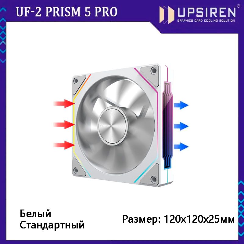 Корпусный вентилятор Upsiren UF-2 Белый