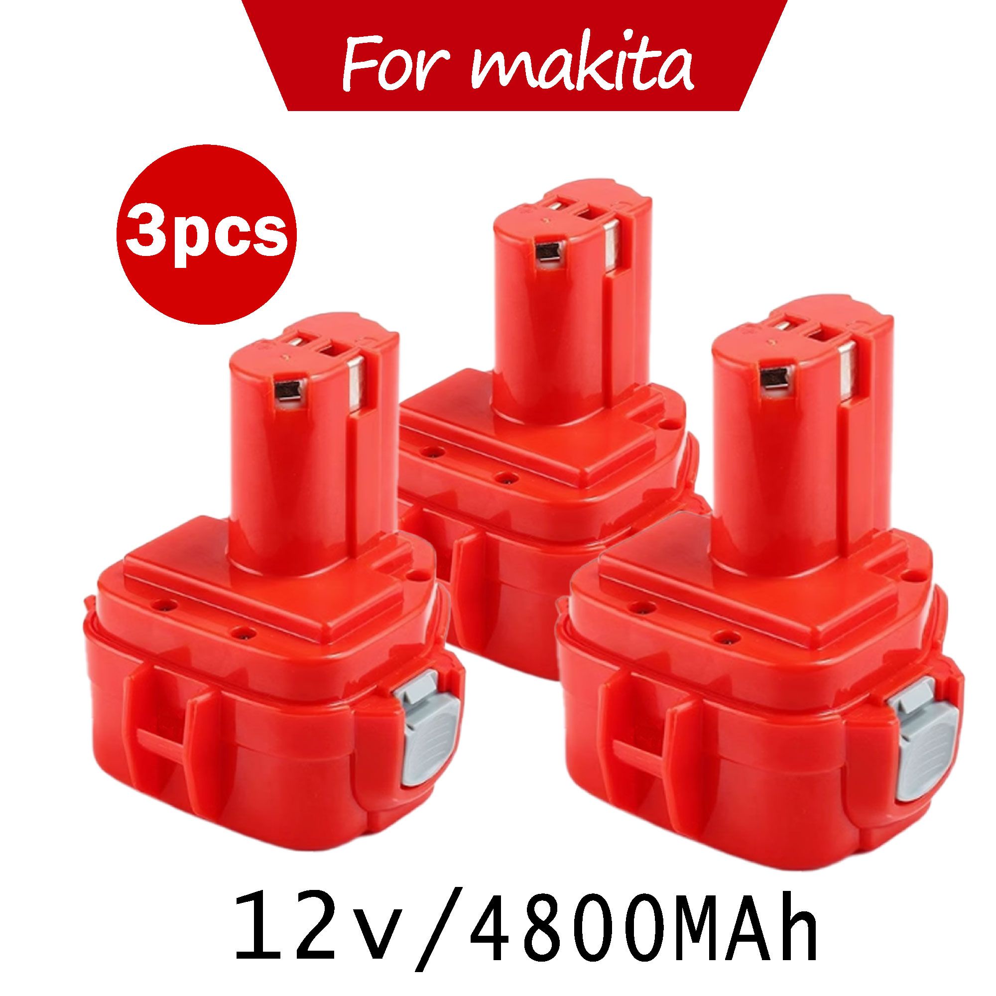 Подзарядный аккумулятор 12V 4800 мАч 3PCS для 1433 6281D 6280D