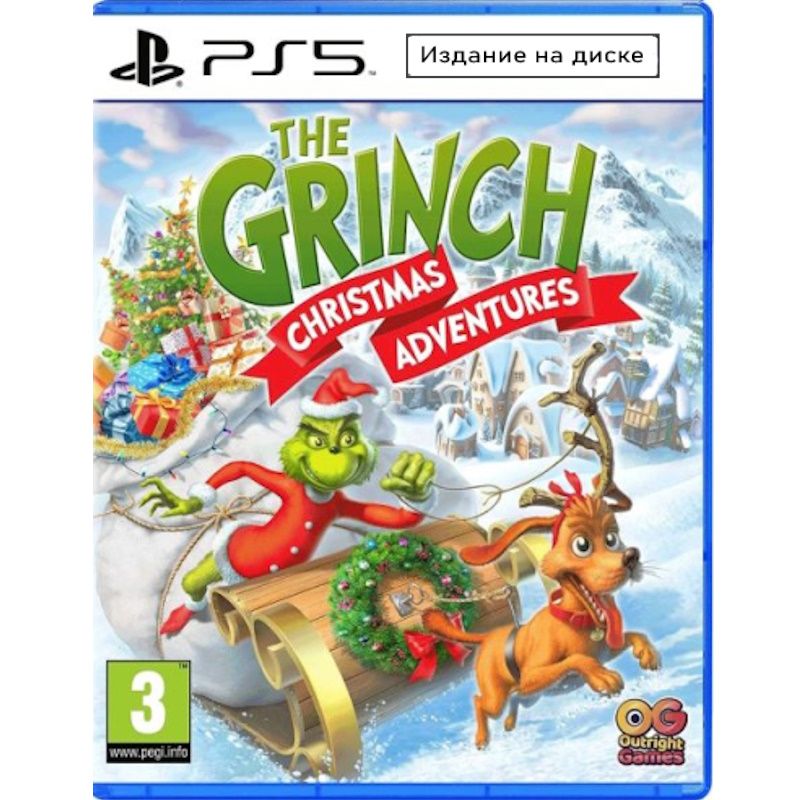 Игра The Grinch Christmas Adventures (PlayStation 5, Английская версия)