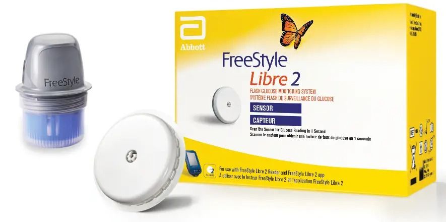 Датчик Freestyle libre 2 Фристайл Либра 2 ЕВРОПА 1шт