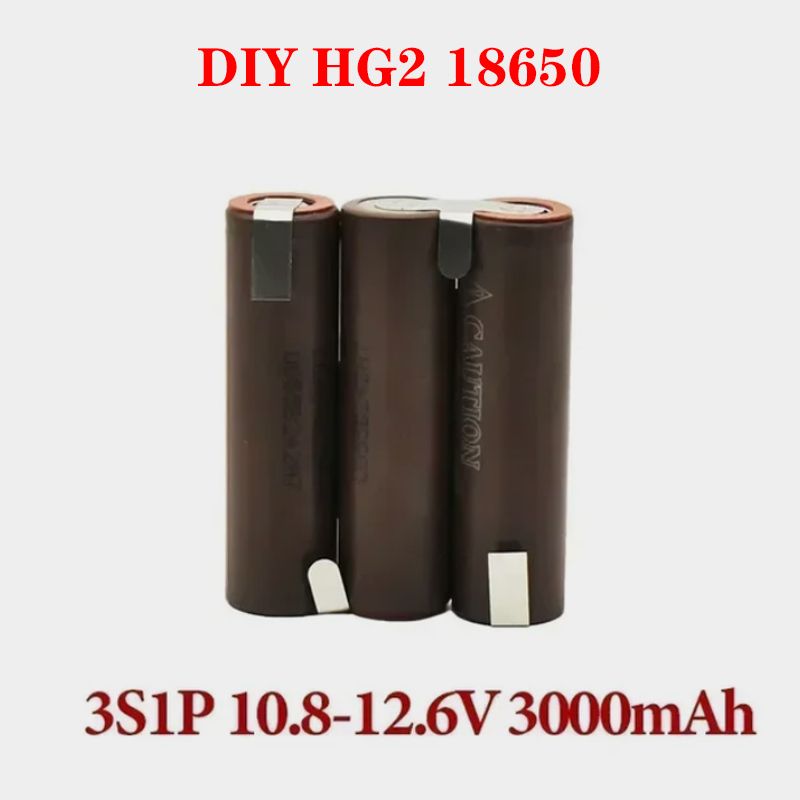 АккумулятордляотверткиСварочныйаккумуляторHG218650,3S1P12V3000mAh