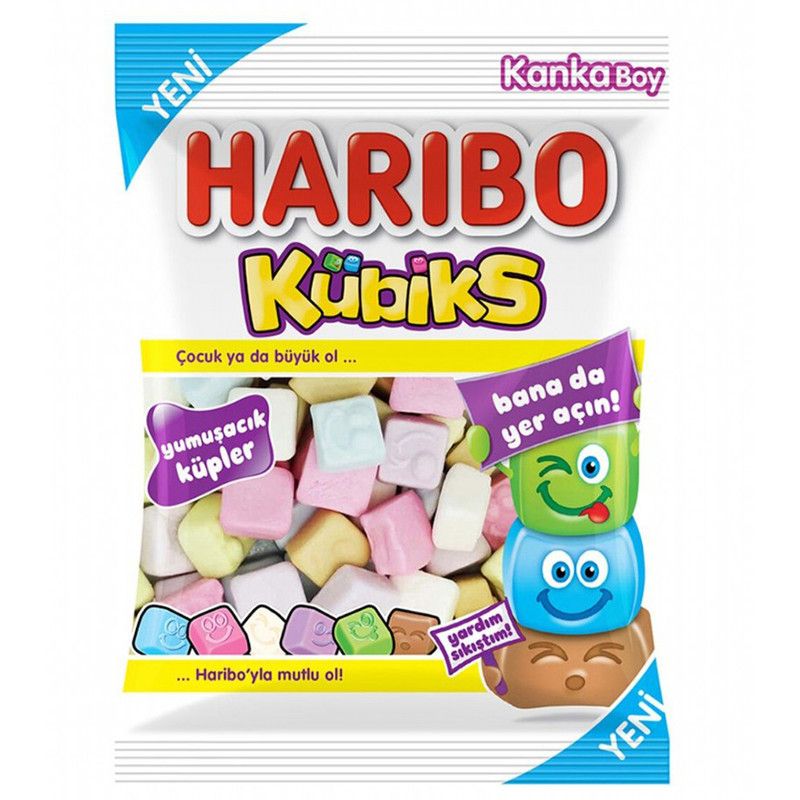 Мармелад Жевательный Haribo Kubiks 80г