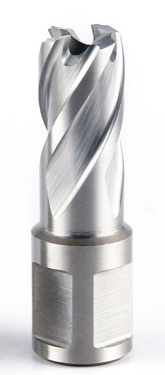 Сверло корончатое 15х50 мм с хвостовиком Weldon 19 Р6М5 РЕЗОЛЮКС