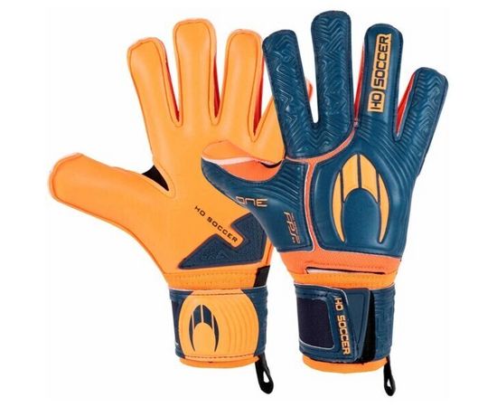 Перчатки вратарские HO SOCCER ONE FLAT PROTEK MAZE PETROL