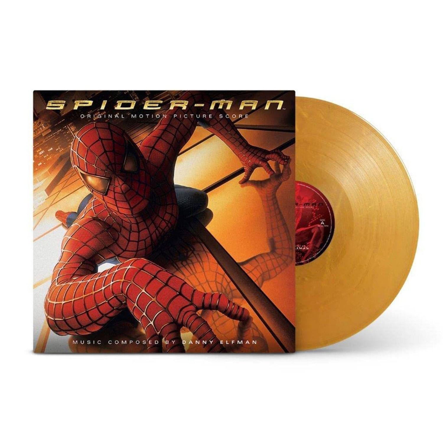 Виниловая Пластинка Danny Elfman - Spider Man Vinyl, Limited Edition, Numbered, Reissue, Gold