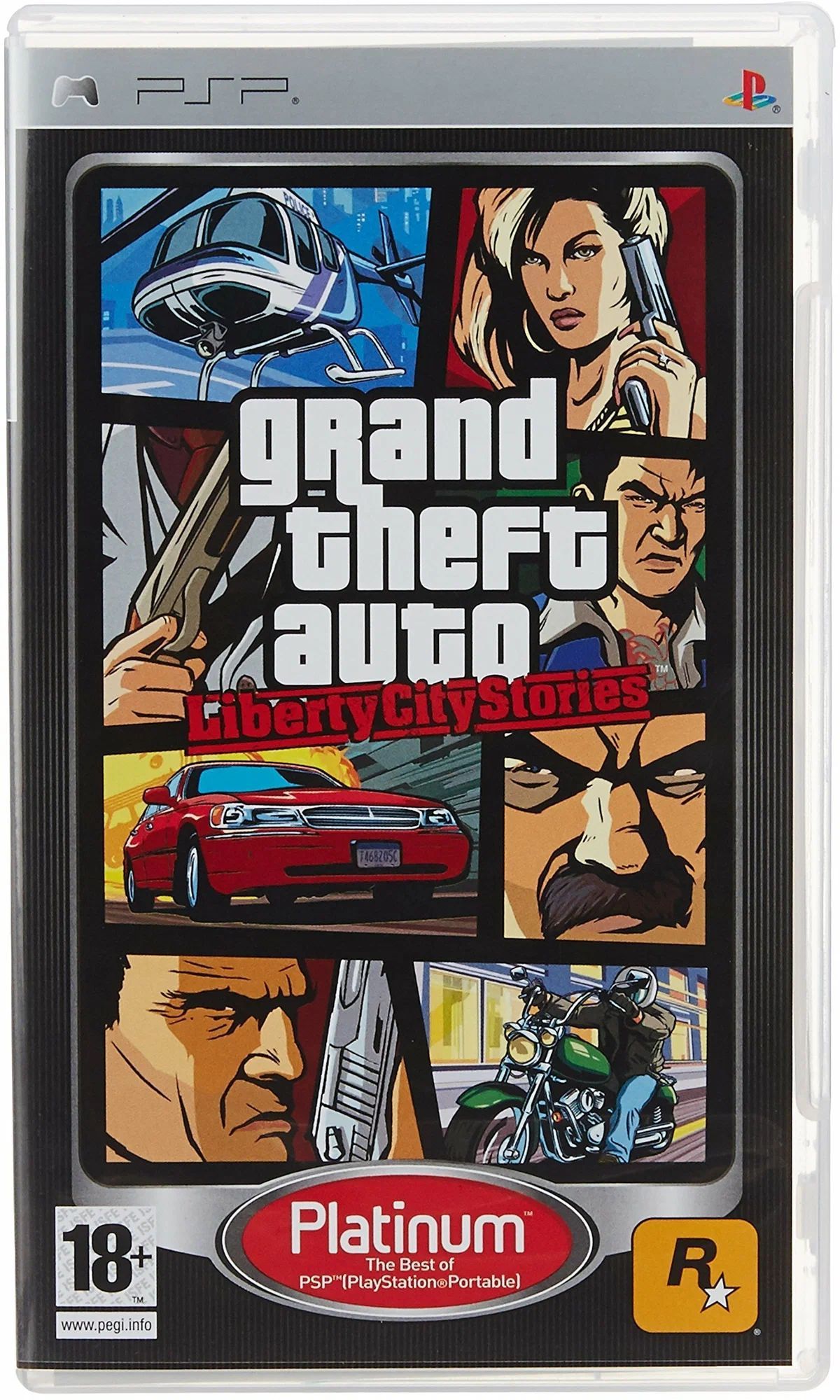 Игра Grand Theft Auto: Liberty City Stories (PlayStation Portable (PSP), Английская версия)