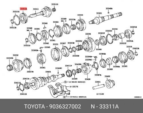 Подшипник Org