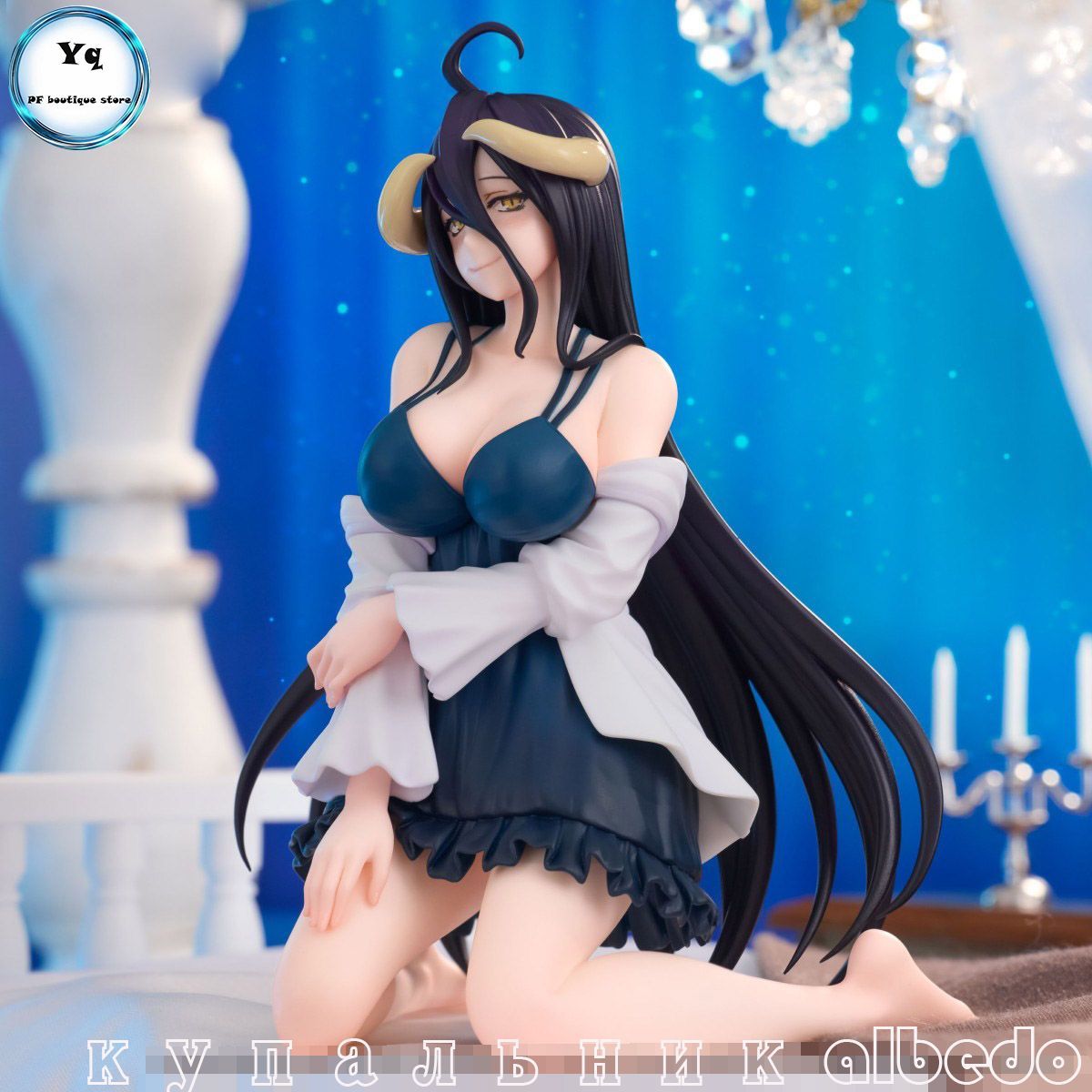 Аниме фигурка Overlord купальник albedo 16CM