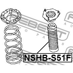 Пыльник амортизатора NSHB-S51F FEBEST NSHB-S51F