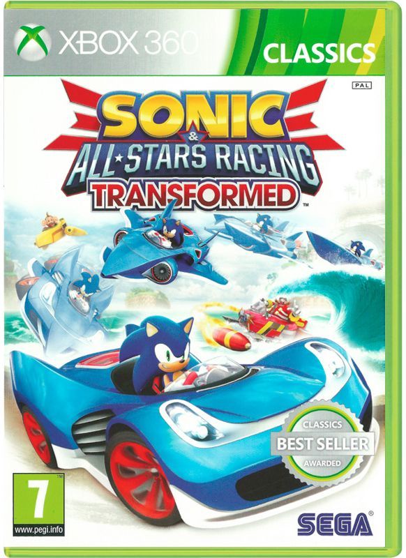 Игра Sonic & All-Stars Racing Transformed (XBox 360, Английская версия)