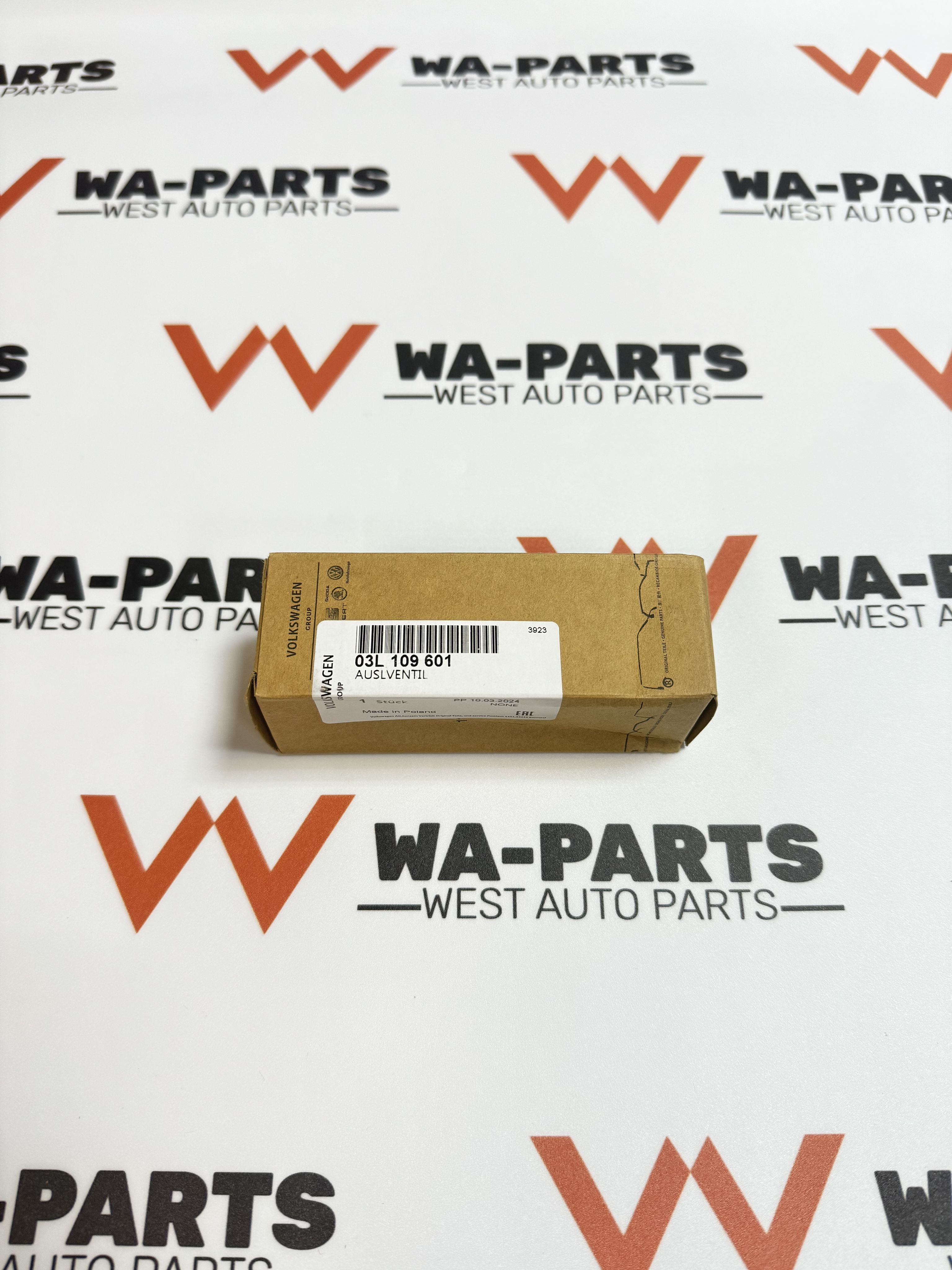 VAG PARTS Клапан впускной, арт. 03L109601, 8 шт.