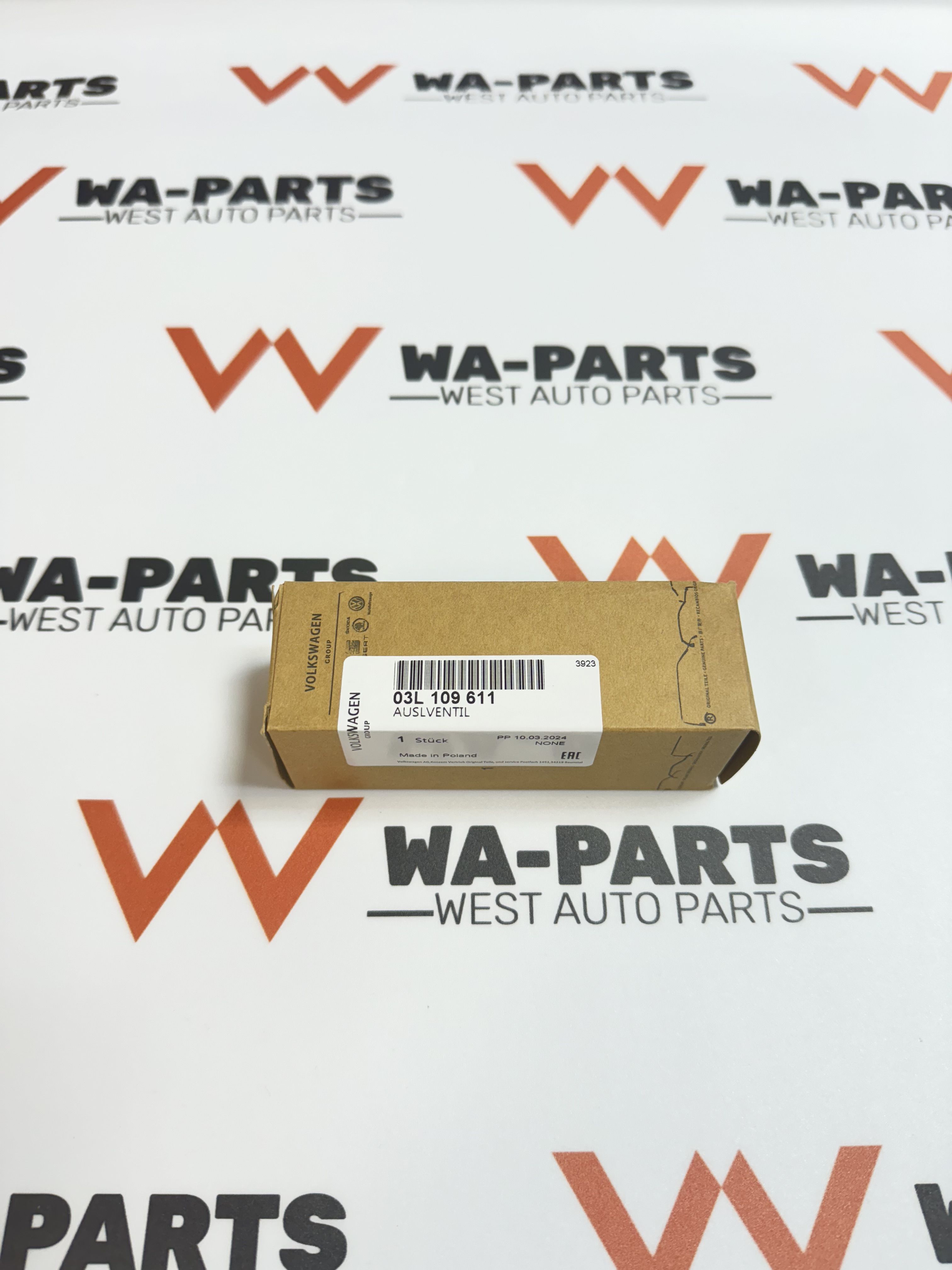 VAG PARTS Клапан выпускной, арт. 03L109611, 8 шт.