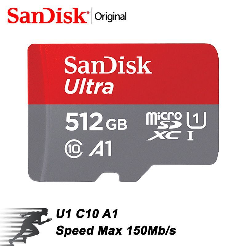 SanDisk Карта памяти Ultra 512 ГБ  (SDSQUAC-512G)