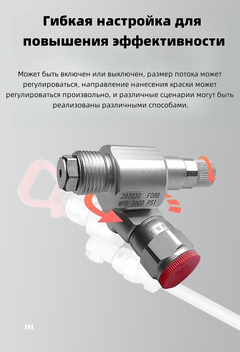 Клапаны CleanShot 287030 Закрытые клапаны 7 / 8 "9raco Wagner Titan